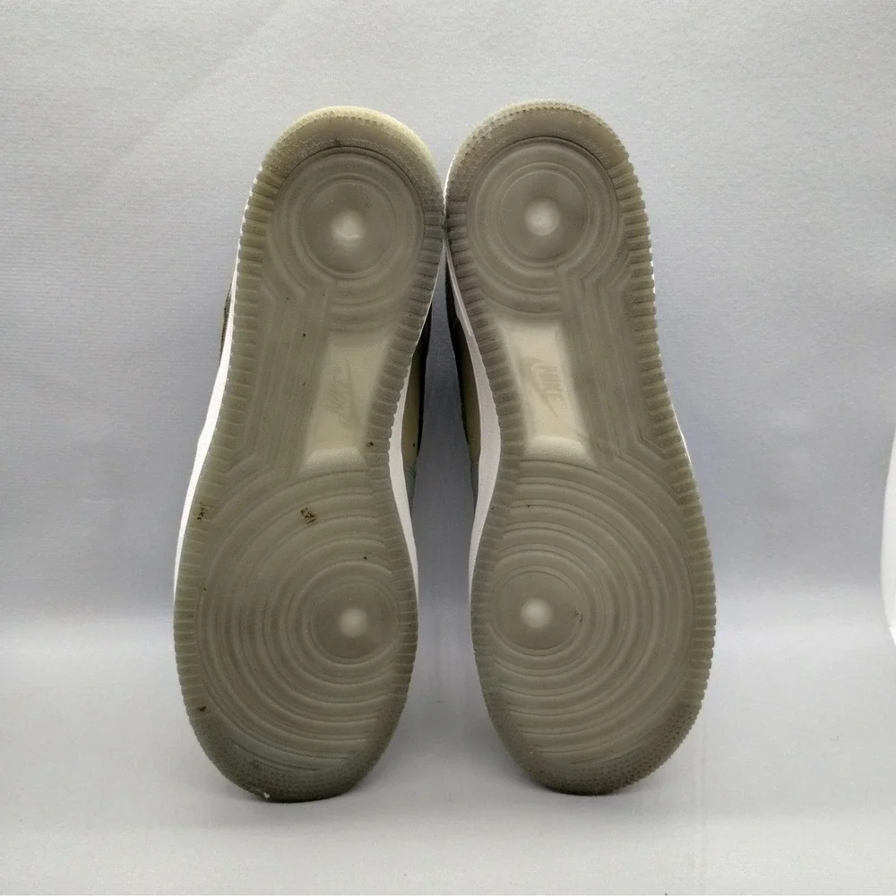 Nike Air Force 1 07 LV8 Dark Stucco Medium Olive Mens 11.5 Athletic Shoes Casual